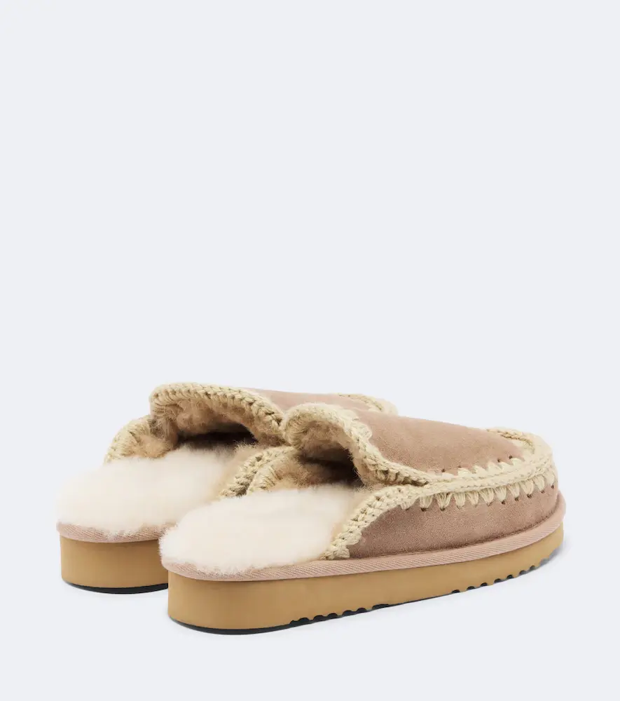 MOU Shearling-lined suede mules | Thumbnail 4 MOU Shearling-lined suede mules | Thumbnail 4