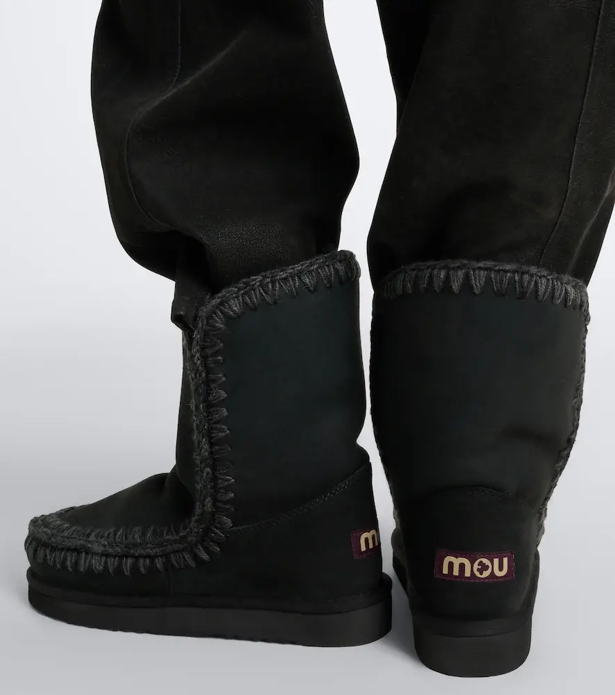 MOU 24 shearling-lined suede mid-calf boots | Thumbnail 6 MOU 24 shearling-lined suede mid-calf boots | Thumbnail 6