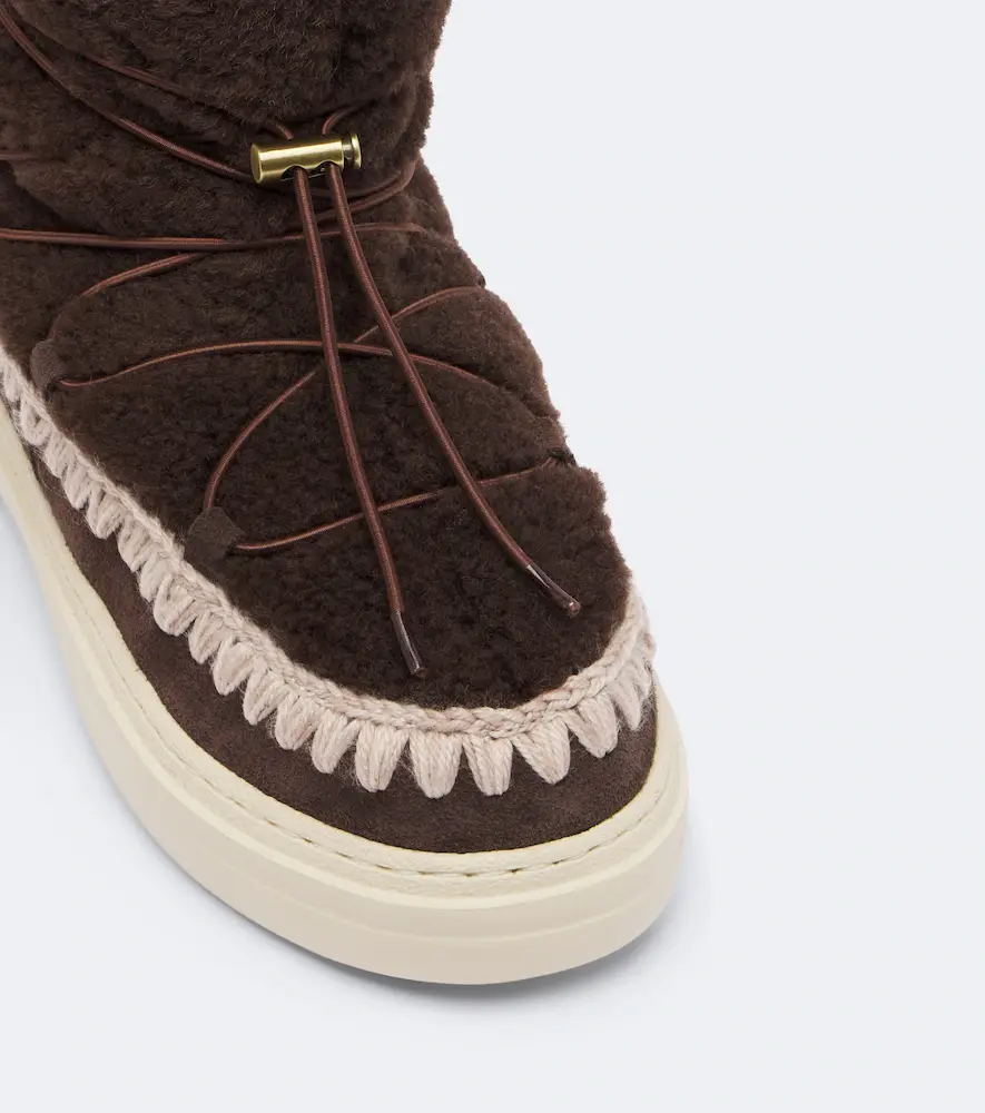 MOU Sneaker Bold shearling ankle boots | Thumbnail 3