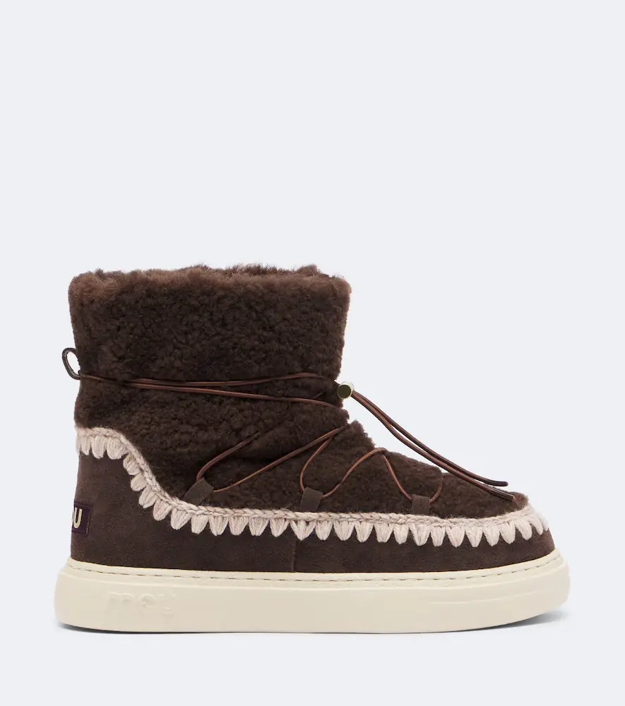 MOU Sneaker Bold shearling ankle boots | Thumbnail 4