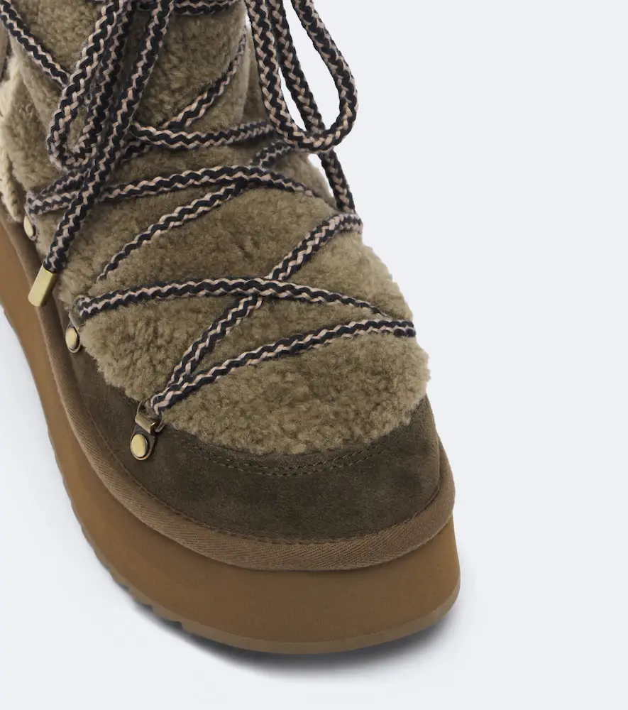 MOU Shearling and suede ankle boots | Thumbnail 3 MOU Shearling and suede ankle boots | Thumbnail 3