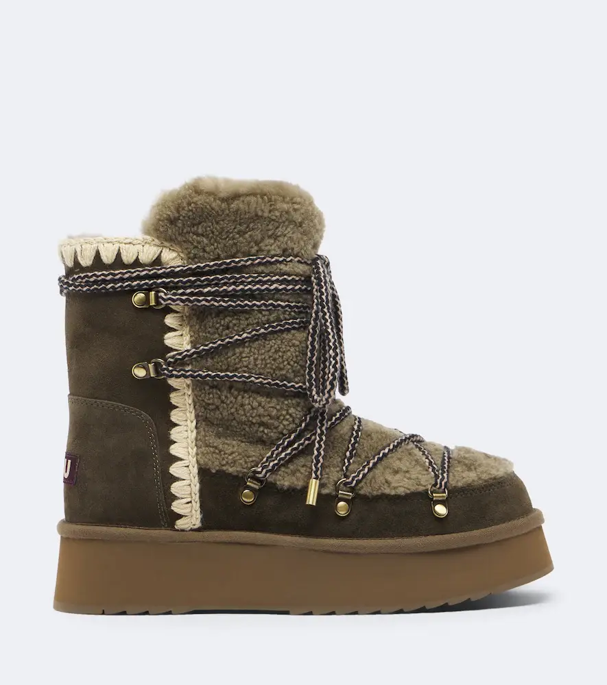 MOU Shearling and suede ankle boots | Thumbnail 4 MOU Shearling and suede ankle boots | Thumbnail 4