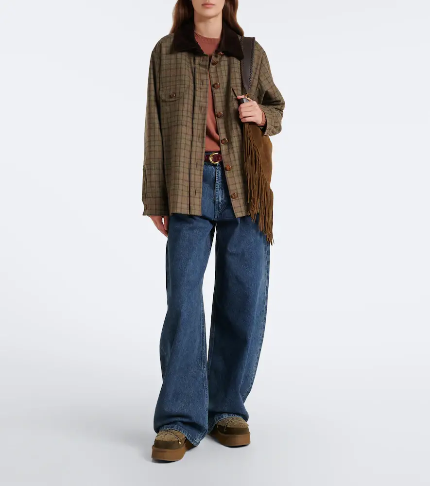 MOU Shearling and suede ankle boots | Thumbnail 6 MOU Shearling and suede ankle boots | Thumbnail 6