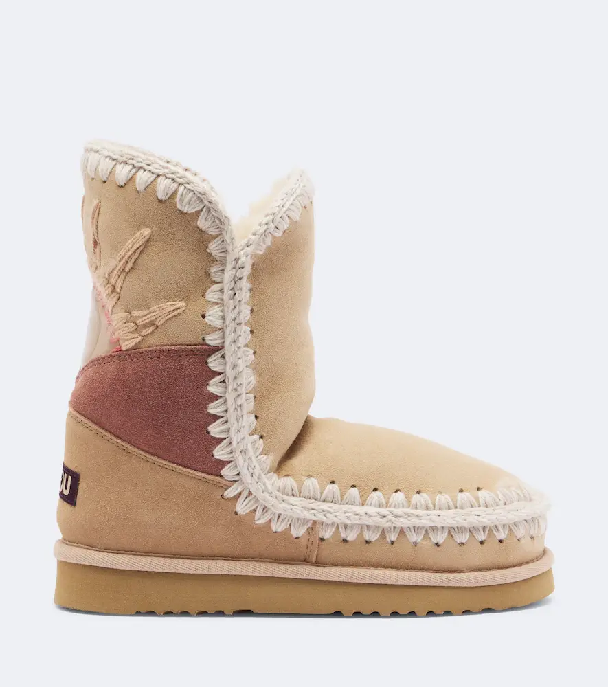 MOU 24 Sun & Moon suede mid-calf boots | Thumbnail 3 MOU 24 Sun & Moon suede mid-calf boots | Thumbnail 3