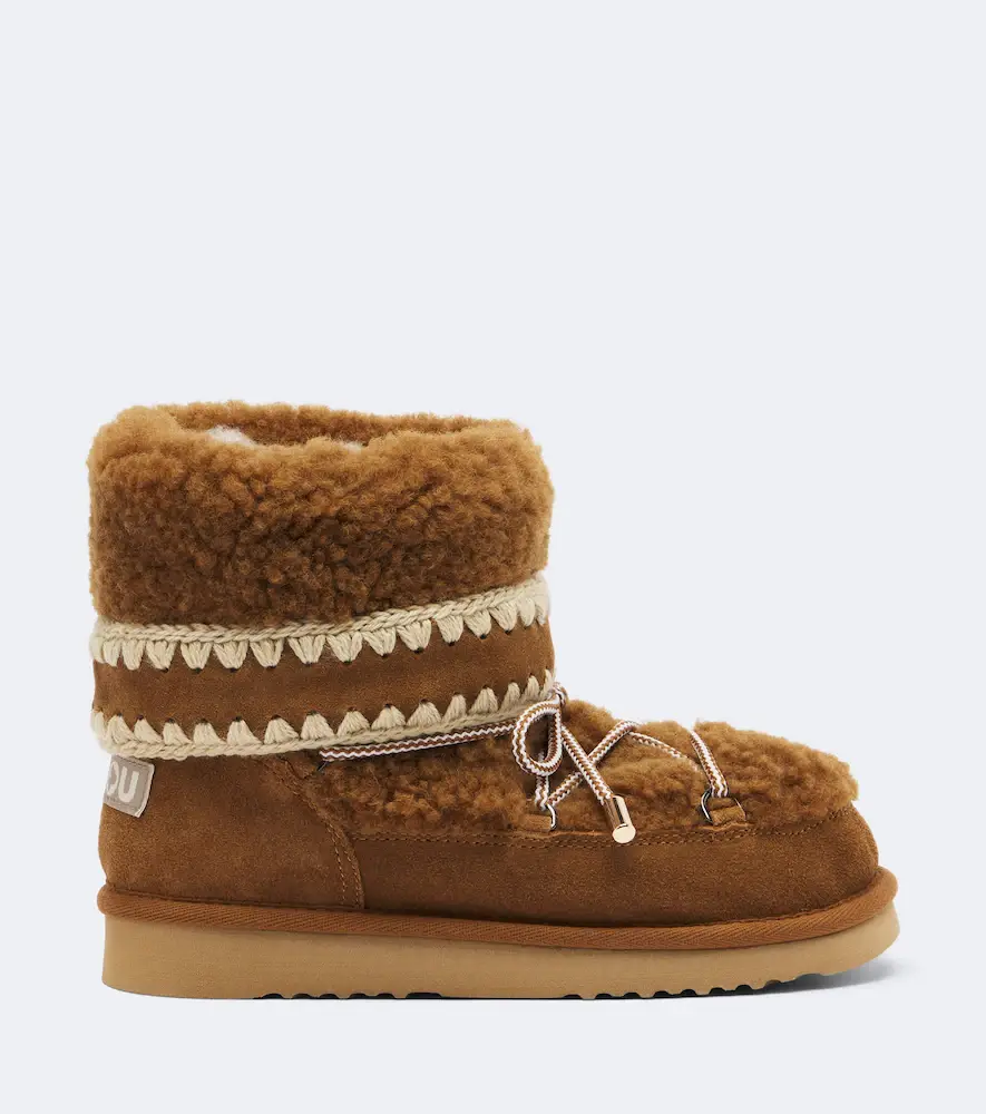 MOU 18 suede-trimmed shearling ankle boots | Thumbnail 4 MOU 18 suede-trimmed shearling ankle boots | Thumbnail 4