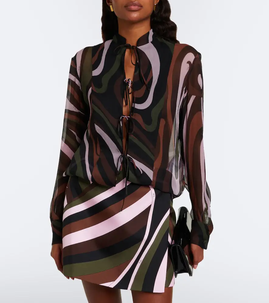 PUCCI Marmo silk shirt | Thumbnail 2 PUCCI Marmo silk shirt | Thumbnail 2