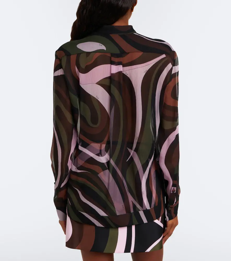 PUCCI Marmo silk shirt | Thumbnail 3 PUCCI Marmo silk shirt | Thumbnail 3