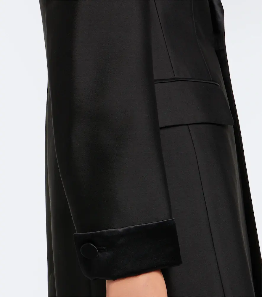 Polo Ralph Lauren Wool and silk crêpe coat | Thumbnail 3