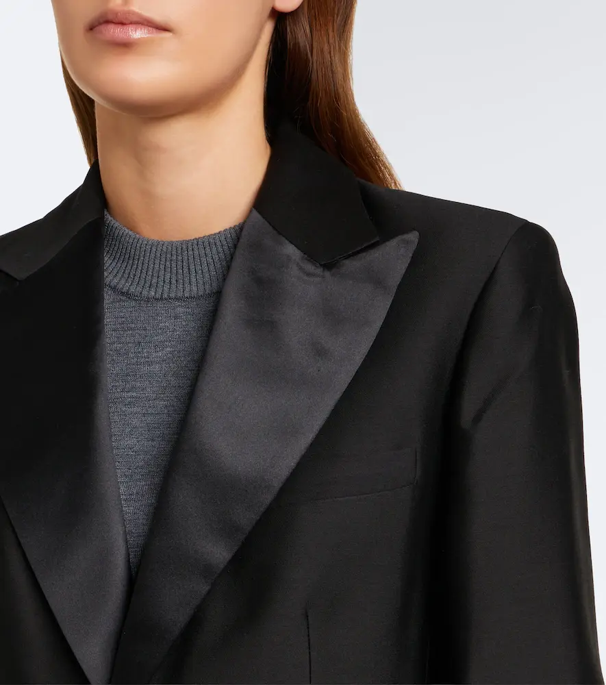 Polo Ralph Lauren Wool and silk crêpe coat | Thumbnail 4