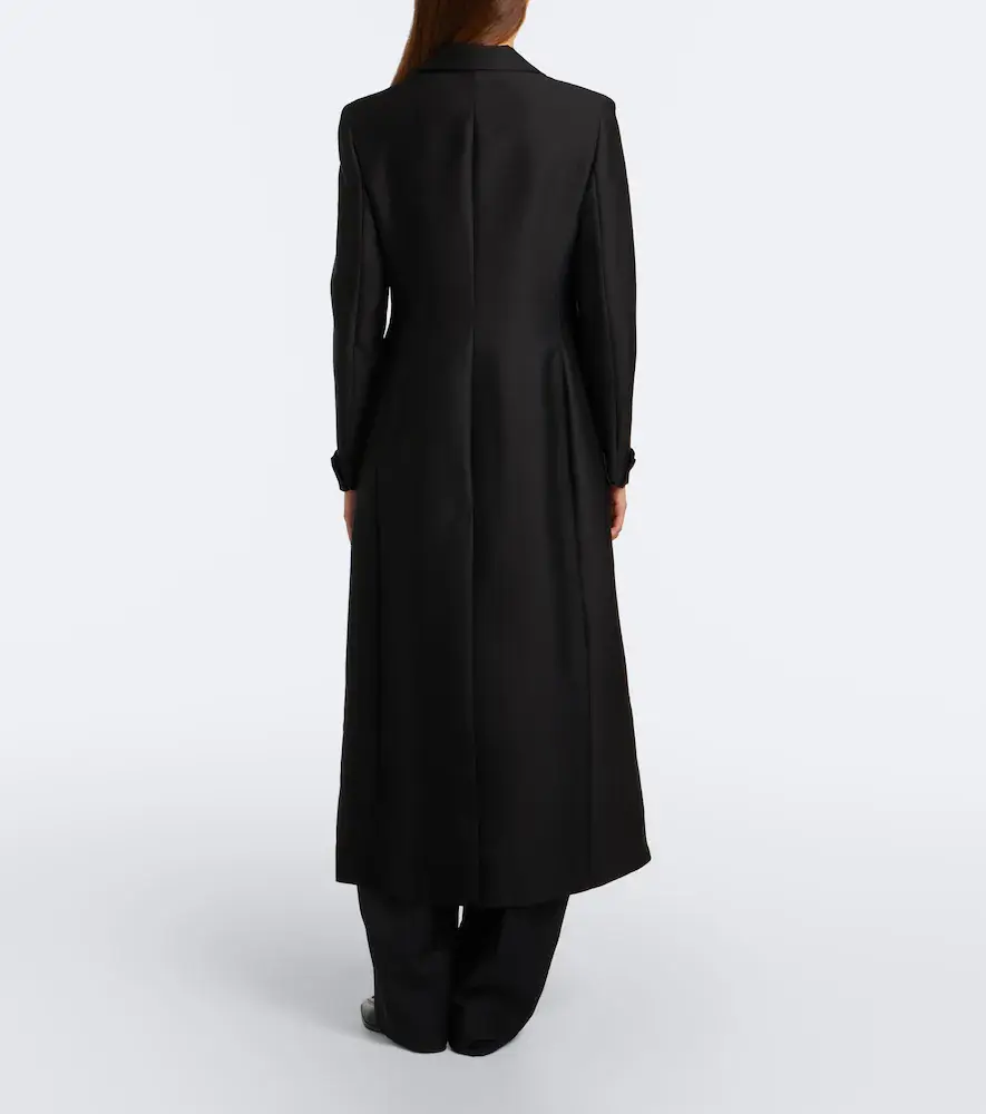 Polo Ralph Lauren Wool and silk crêpe coat | Thumbnail 6
