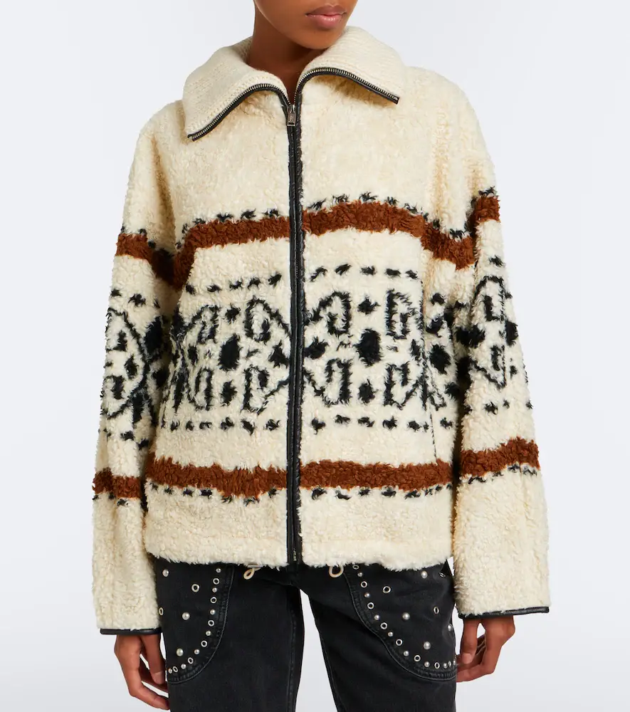 Marant Étoile Luka teddy jacket | Thumbnail 2 Marant Étoile Luka teddy jacket | Thumbnail 2