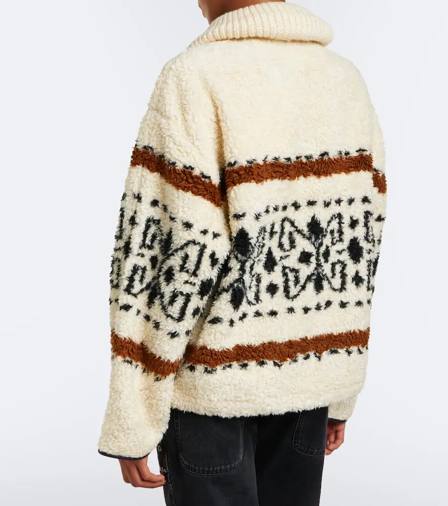 Marant Étoile Luka teddy jacket | Thumbnail 5 Marant Étoile Luka teddy jacket | Thumbnail 5