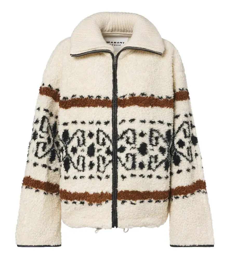 Marant Étoile Luka teddy jacket