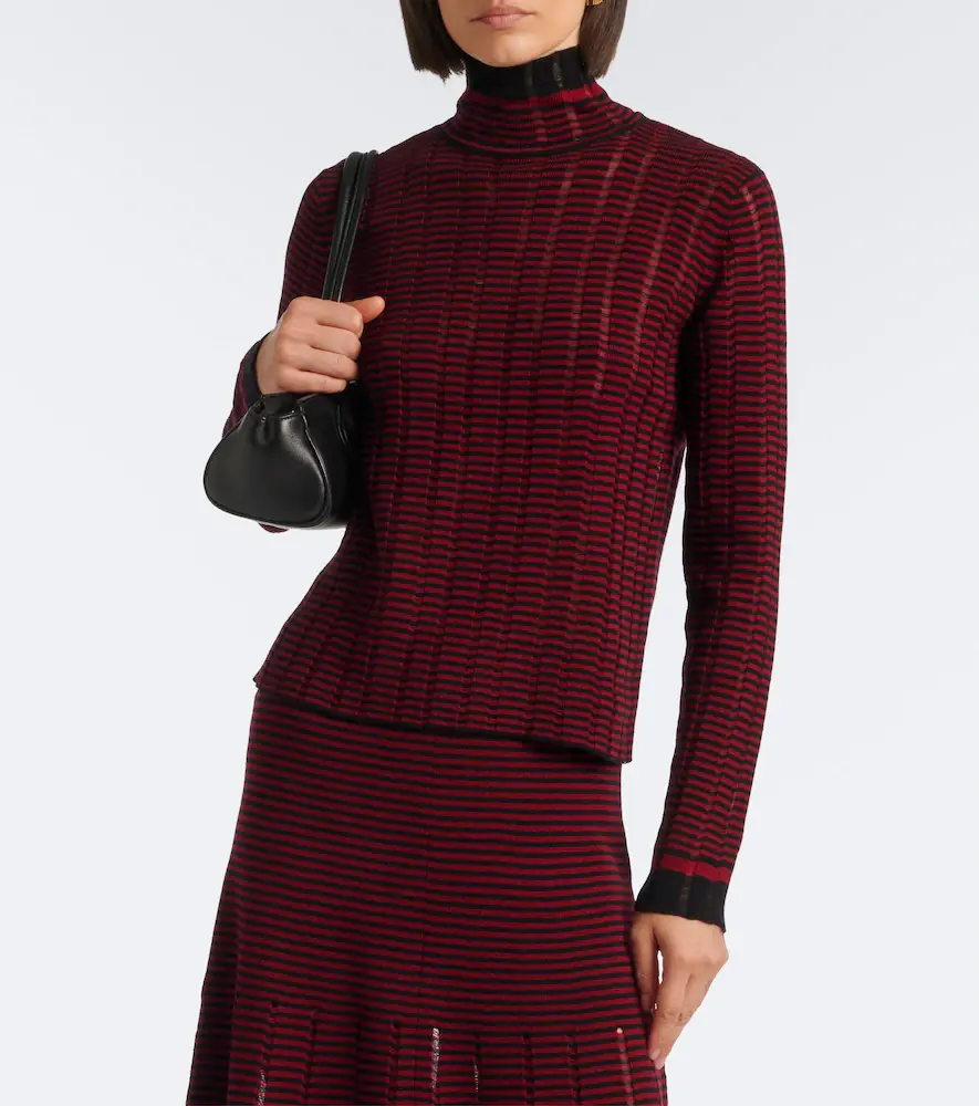 Proenza Schouler Stina wool and cotton turtleneck sweater | Thumbnail 2 Proenza Schouler Stina wool and cotton turtleneck sweater | Thumbnail 2