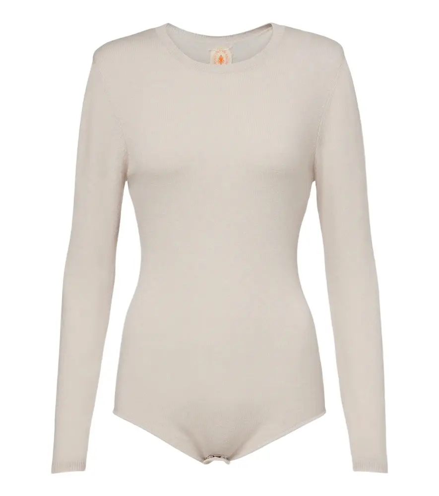 Wool and cashmere bodysuit Wool and cashmere bodysuit