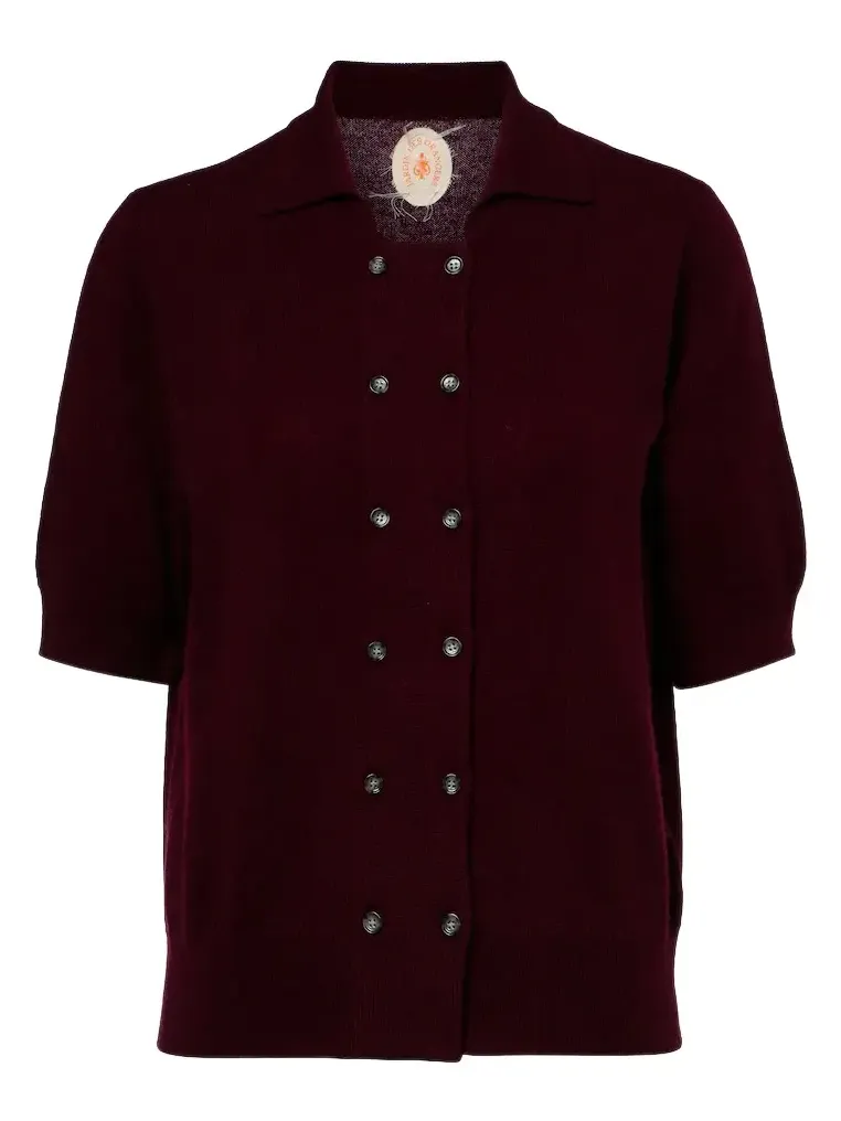 Wool and cashmere cardigan