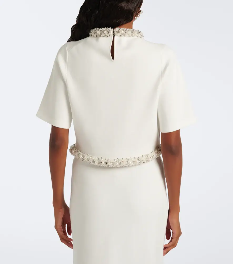 Simkhai Ozelle embellished crop top | Thumbnail 5 Simkhai Ozelle embellished crop top | Thumbnail 5