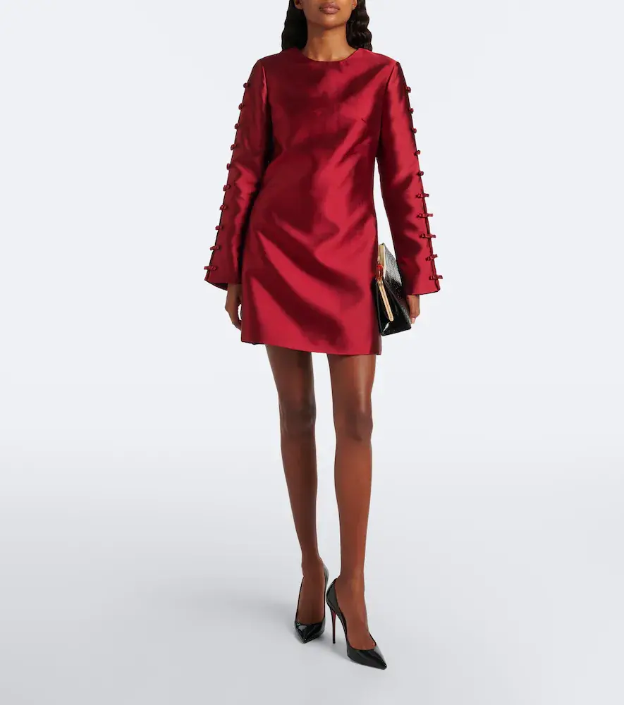 Simkhai Fiora bow-detail satin minidress | Thumbnail 5 Simkhai Fiora bow-detail satin minidress | Thumbnail 5