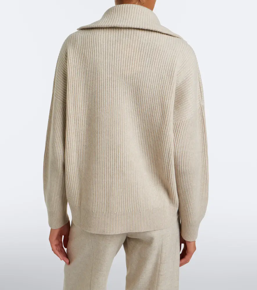 Brunello Cucinelli Monili cashmere half-zip sweater | Thumbnail 4 Brunello Cucinelli Monili cashmere half-zip sweater | Thumbnail 4