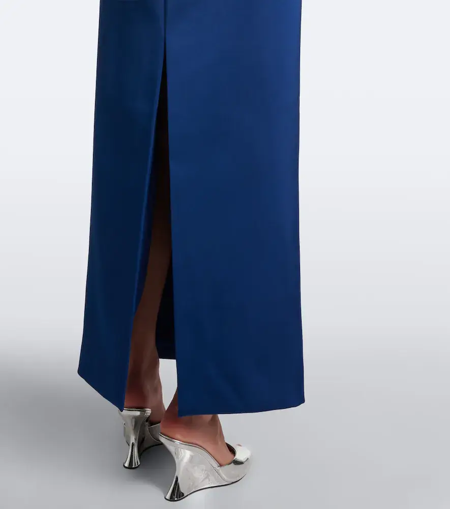 Simkhai Fiora caped organza-trimmed gown | Thumbnail 6 Simkhai Fiora caped organza-trimmed gown | Thumbnail 6