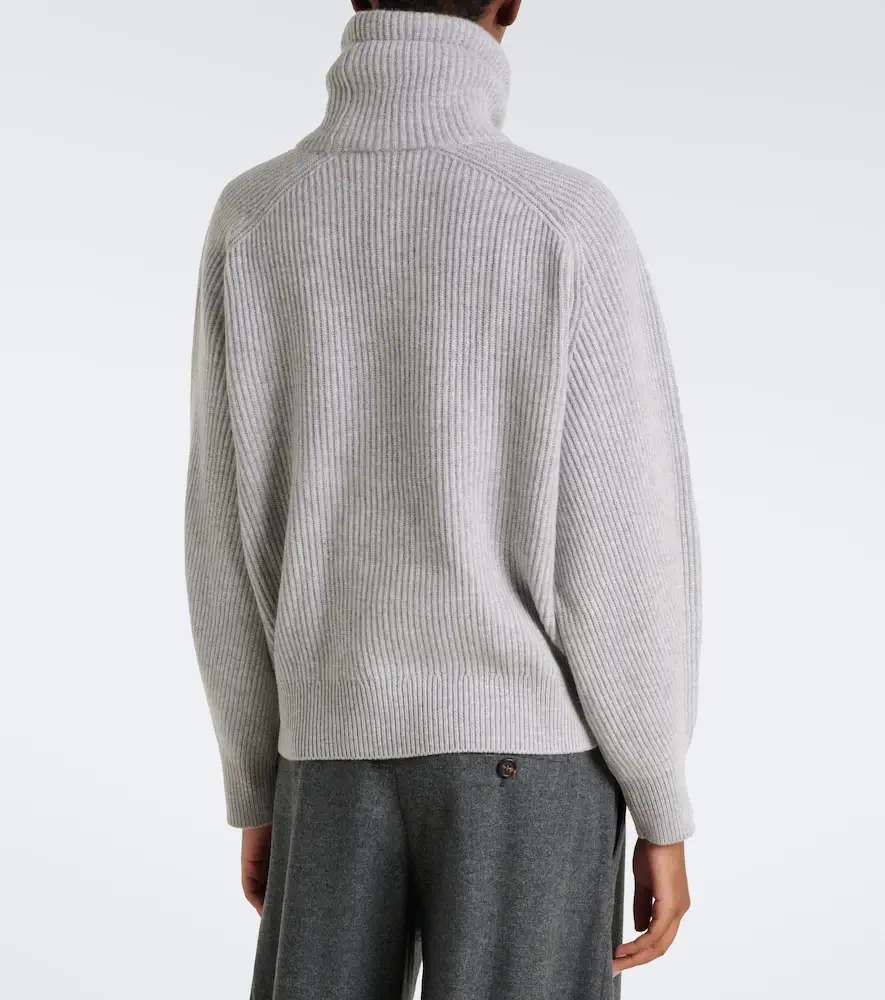 Brunello Cucinelli Ribbed-knit cashmere sweater | Thumbnail 5 Brunello Cucinelli Ribbed-knit cashmere sweater | Thumbnail 5