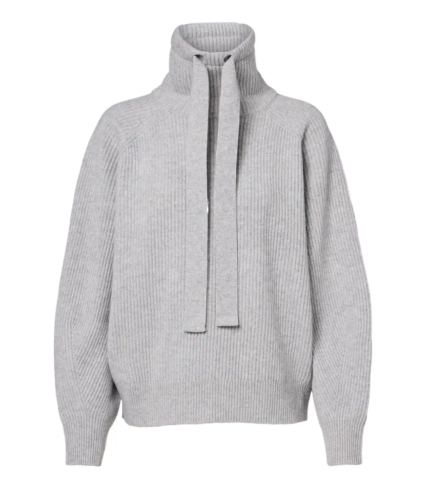 Ribbed-knit cashmere sweater Ribbed-knit cashmere sweater
