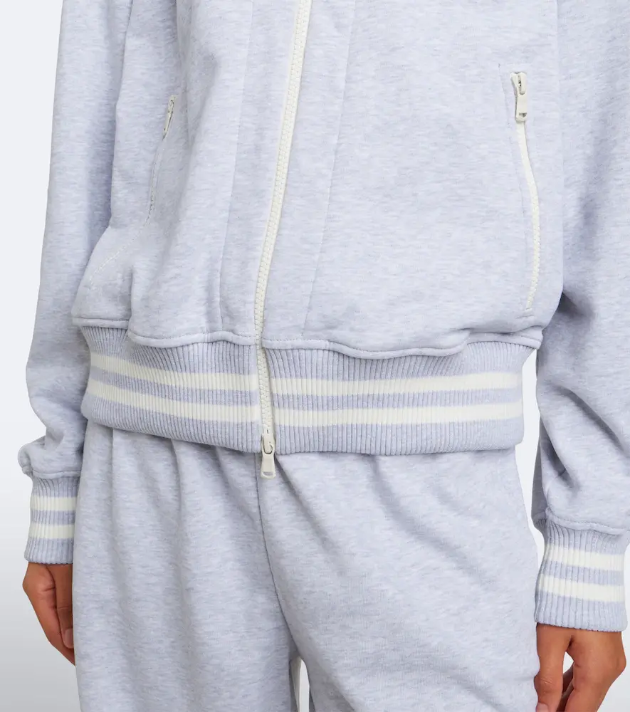 Brunello Cucinelli Cotton jersey zip-up hoodie | Thumbnail 6 Brunello Cucinelli Cotton jersey zip-up hoodie | Thumbnail 6