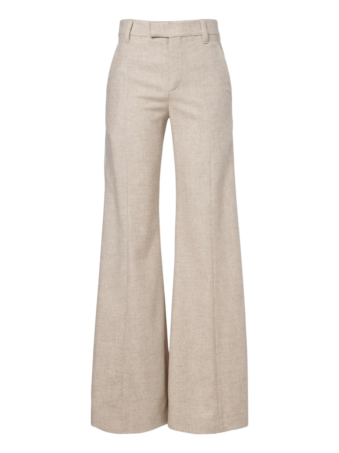 Brunello Cucinelli Monili wool and cashmere wide-leg pants