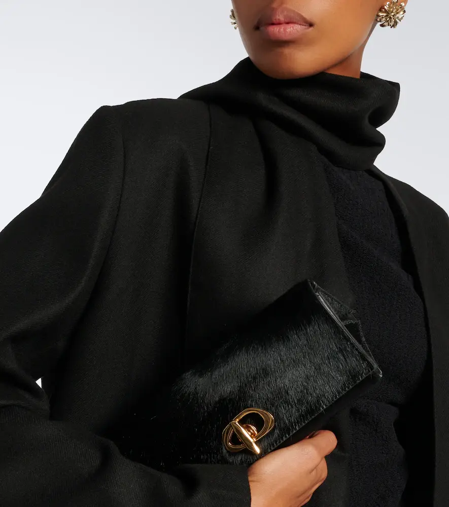 AMANU Tanzania calf hair clutch | Thumbnail 4 AMANU Tanzania calf hair clutch | Thumbnail 4