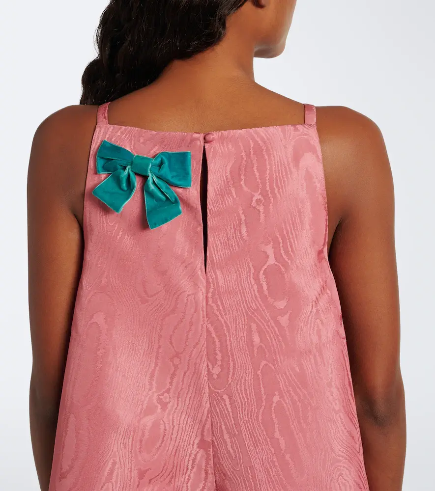 ALÉMAIS Alémais Valentina embellished moiré minidress | Thumbnail 4 ALÉMAIS Alémais Valentina embellished moiré minidress | Thumbnail 4