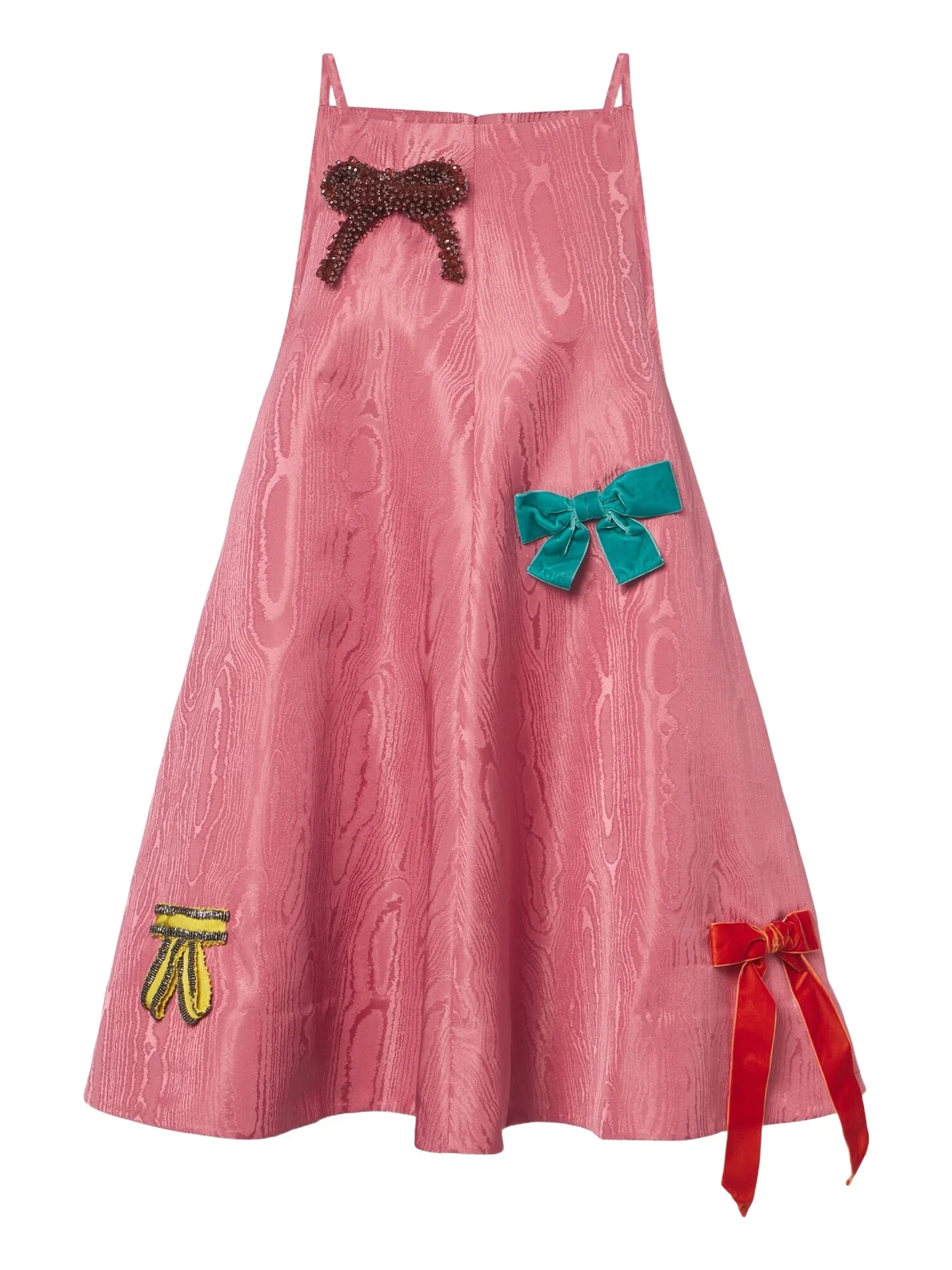 ALÉMAIS Alémais Valentina embellished moiré minidress