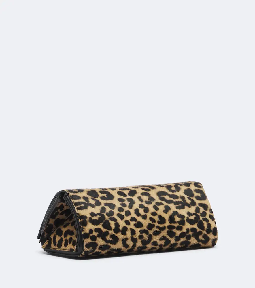 AMANU Tanzania leopard-print calf hair clutch | Thumbnail 3 AMANU Tanzania leopard-print calf hair clutch | Thumbnail 3