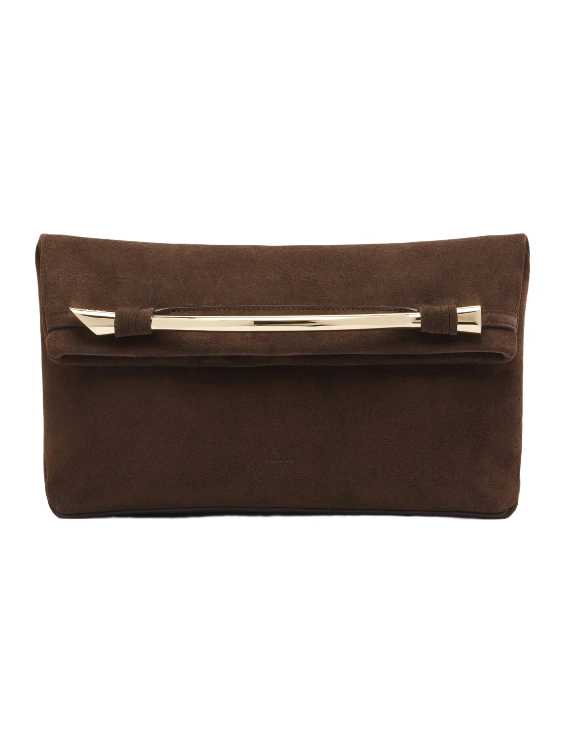 AMANU Egypt suede clutch