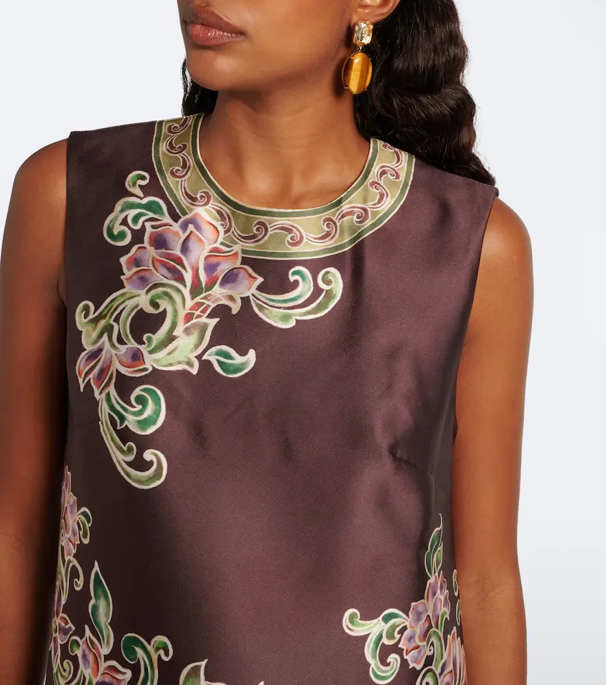ALÉMAIS Alémais Josie floral ruffled minidress | Thumbnail 3 ALÉMAIS Alémais Josie floral ruffled minidress | Thumbnail 3