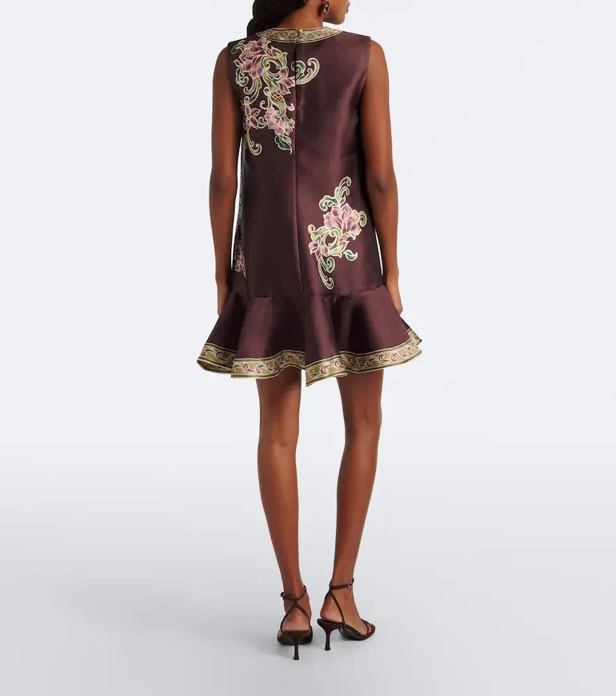 ALÉMAIS Alémais Josie floral ruffled minidress | Thumbnail 5 ALÉMAIS Alémais Josie floral ruffled minidress | Thumbnail 5