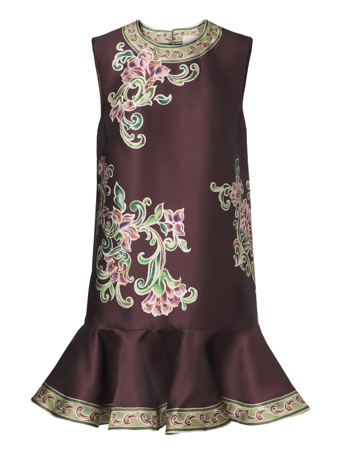 ALÉMAIS Alémais Josie floral ruffled minidress
