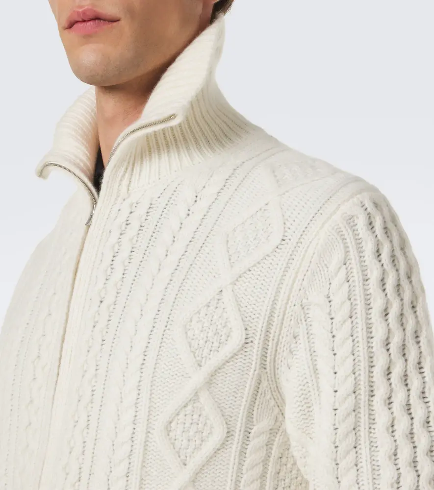 Arch4 Mr Walter cable-knit cashmere cardigan | Thumbnail 4 Arch4 Mr Walter cable-knit cashmere cardigan | Thumbnail 4