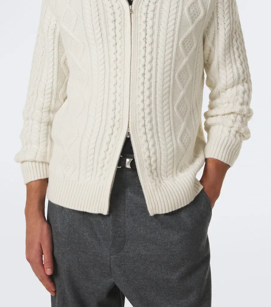 Arch4 Mr Walter cable-knit cashmere cardigan | Thumbnail 6 Arch4 Mr Walter cable-knit cashmere cardigan | Thumbnail 6