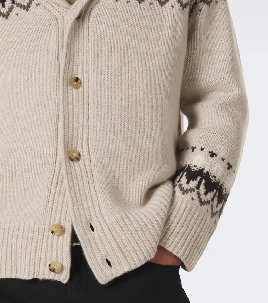 Arch4 Mr Frostvale Fair Isle cashmere cardigan | Thumbnail 2 Arch4 Mr Frostvale Fair Isle cashmere cardigan | Thumbnail 2