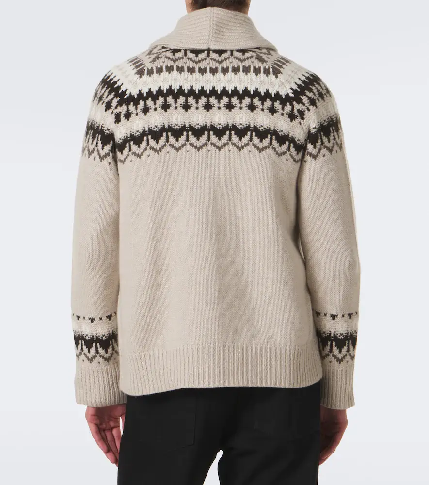 Arch4 Mr Frostvale Fair Isle cashmere cardigan | Thumbnail 3 Arch4 Mr Frostvale Fair Isle cashmere cardigan | Thumbnail 3