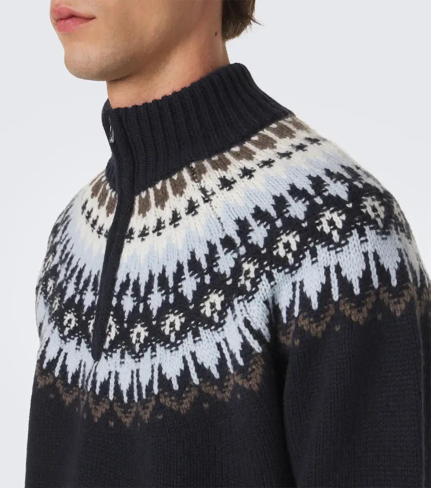 Arch4 Mr Saint Gervais Fair Isle cashmere sweater | Thumbnail 2 Arch4 Mr Saint Gervais Fair Isle cashmere sweater | Thumbnail 2