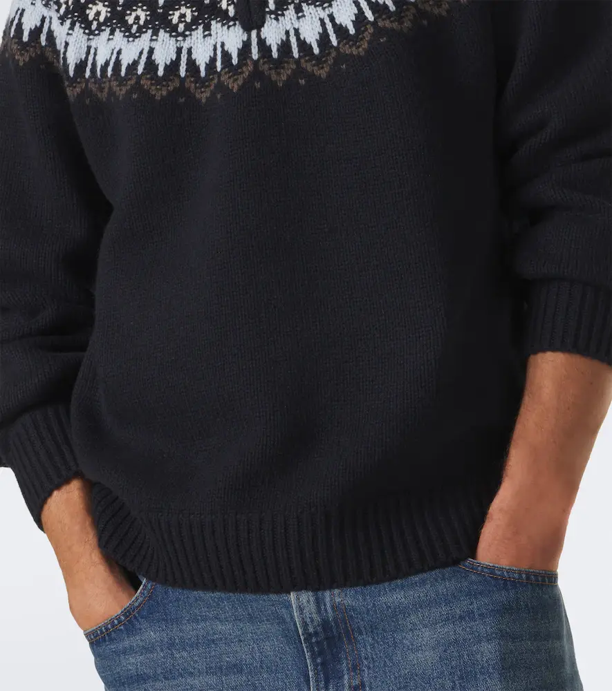 Arch4 Mr Saint Gervais Fair Isle cashmere sweater | Thumbnail 6 Arch4 Mr Saint Gervais Fair Isle cashmere sweater | Thumbnail 6