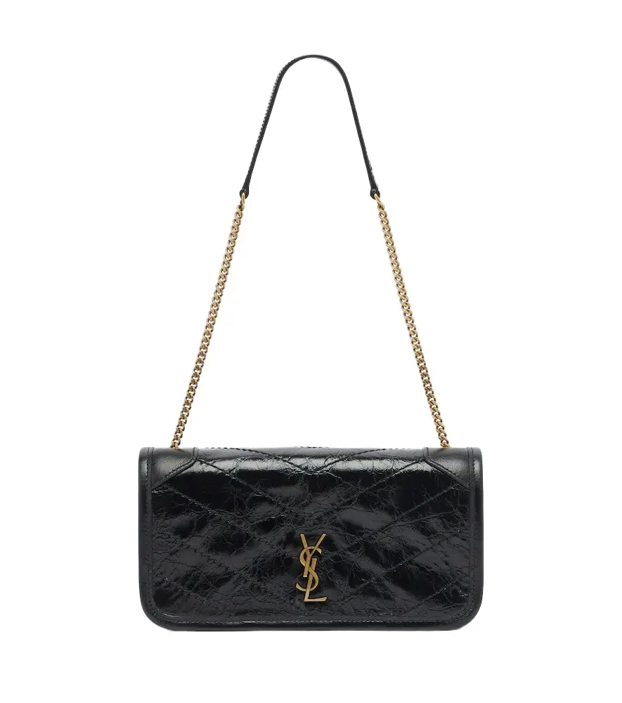 Niki leather wallet on chain Niki leather wallet on chain