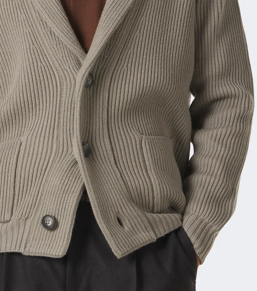 Thom Sweeney Ribbed-knit wool cardigan | Thumbnail 2 Thom Sweeney Ribbed-knit wool cardigan | Thumbnail 2
