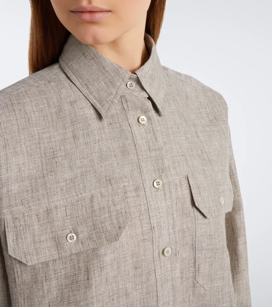 Brunello Cucinelli Linen shirt | Thumbnail 3 Brunello Cucinelli Linen shirt | Thumbnail 3