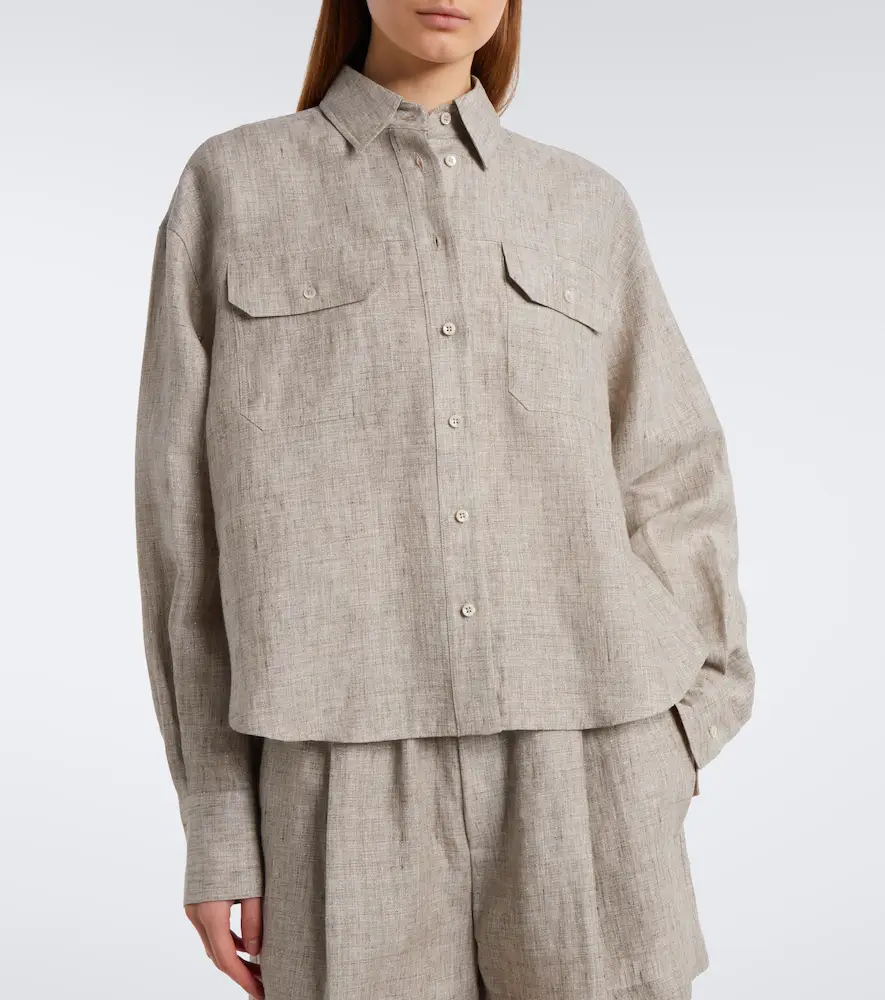 Brunello Cucinelli Linen shirt | Thumbnail 4 Brunello Cucinelli Linen shirt | Thumbnail 4