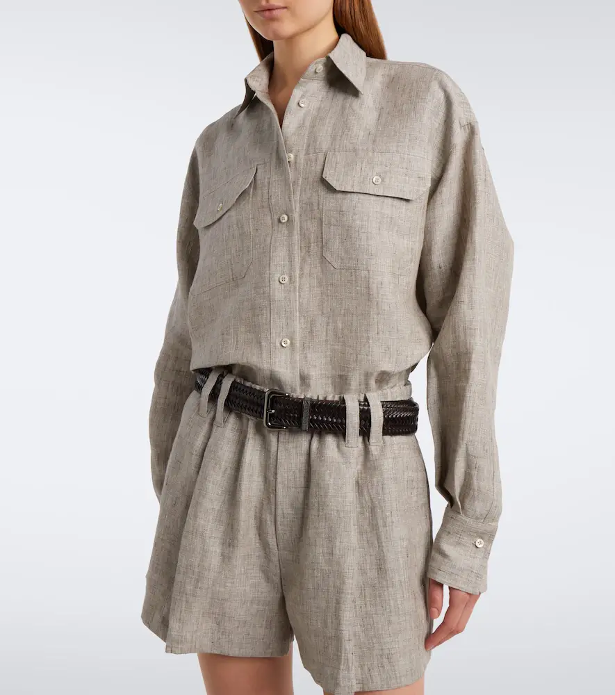 Brunello Cucinelli Linen shirt | Thumbnail 5 Brunello Cucinelli Linen shirt | Thumbnail 5