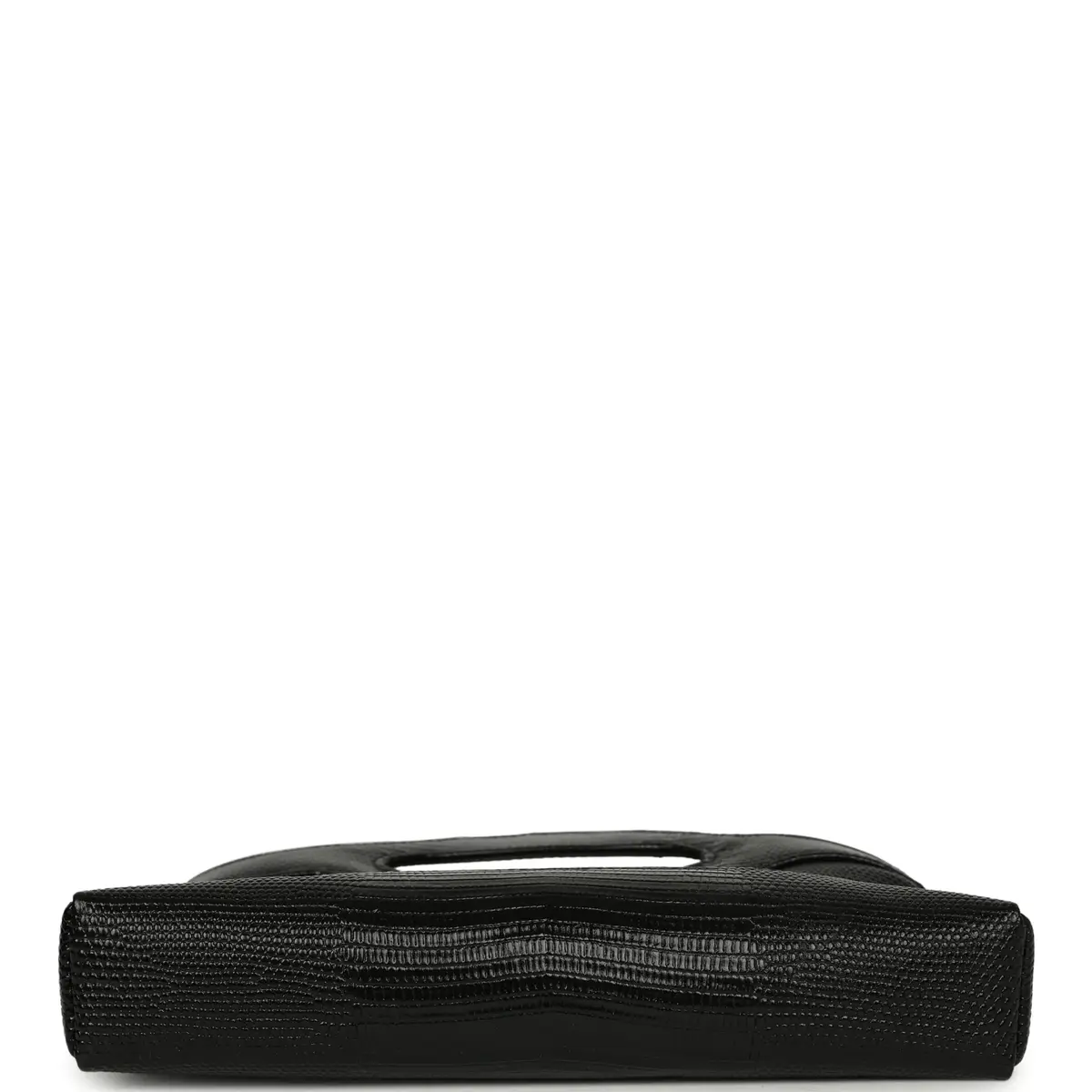 Chanel Chanel 31 Clutch with Chain Black Lizard Embossed Calfskin Gold Hardware | Thumbnail 6 Chanel Chanel 31 Clutch with Chain Black Lizard Embossed Calfskin Gold Hardware | Thumbnail 6