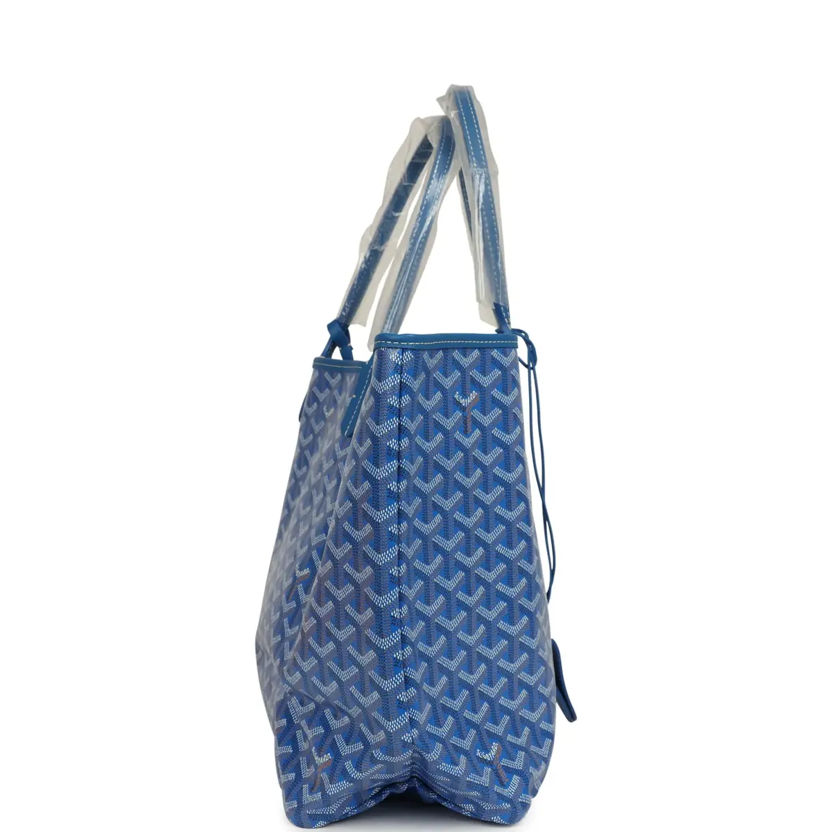 goyard Goyard Goyardine Sky Blue Saint Louis PM Tote Bag Palladium Hardware | Thumbnail 3 goyard Goyard Goyardine Sky Blue Saint Louis PM Tote Bag Palladium Hardware | Thumbnail 3