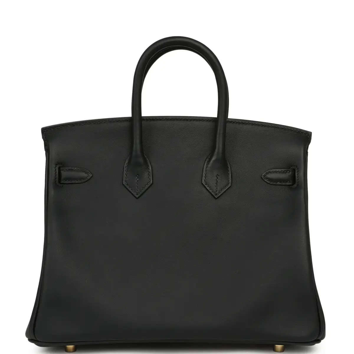 HERMÈS Hermes Birkin 25 Black Swift Gold Hardware | Thumbnail 4 HERMÈS Hermes Birkin 25 Black Swift Gold Hardware | Thumbnail 4